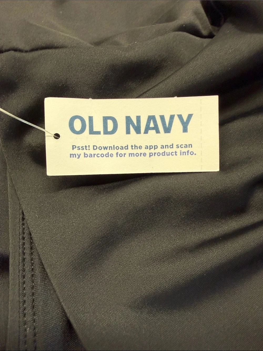 Old Navy NWT Black Classic High Rise Bikini Bottoms Size Medium